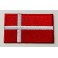 Dannebrog Flag til påsyning / påstrygning